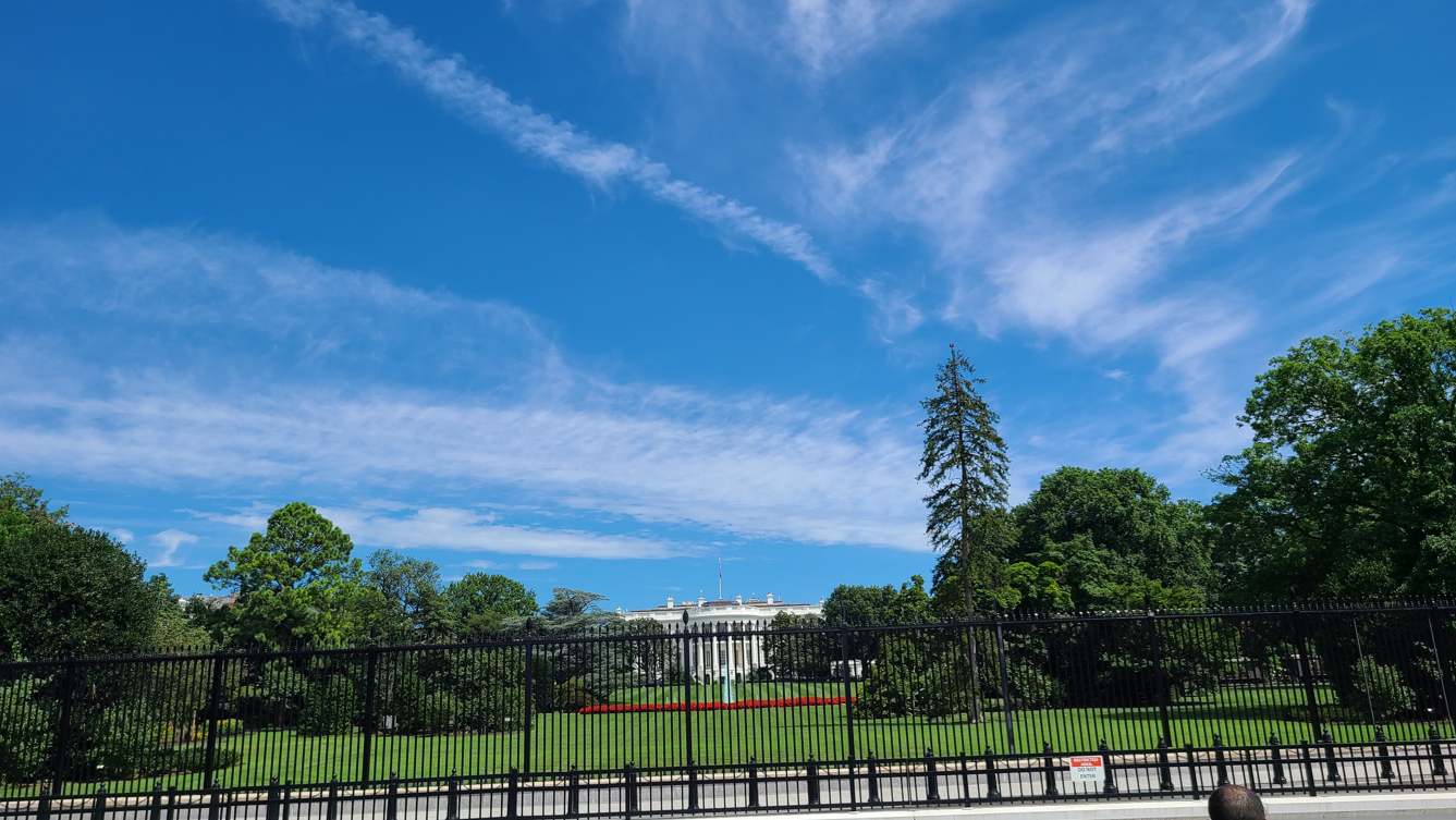 [10th Day-01, Washington D.C.] White house, Washington Monument