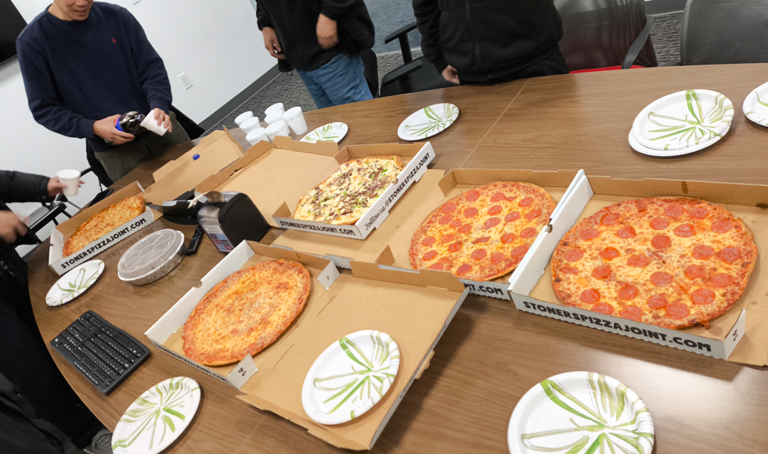 Overtime Pizza Party