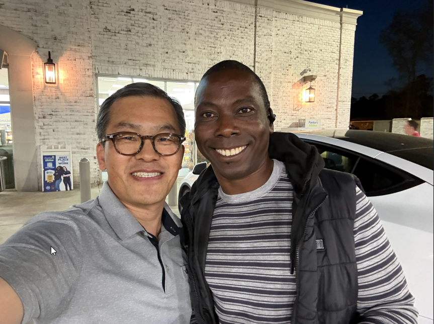 Flat Tire, So kind friend Jessie!